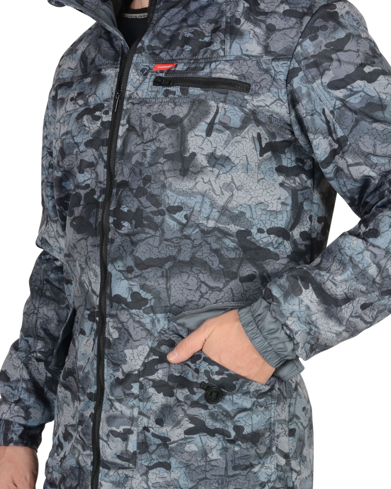 Куртка Вектор удлиненная с капюшоном, камуфляж - купить по привлекательной цене в интернет-магазине СпецСнабУрал.