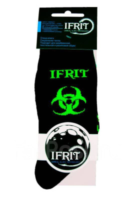 Термоноски IFRIT Alert, черный/салатовый - купить по привлекательной цене в интернет-магазине СпецСнабУрал.