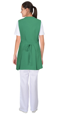 Фартук женский Флёр, зеленый - купить по привлекательной цене в интернет-магазине СпецСнабУрал.