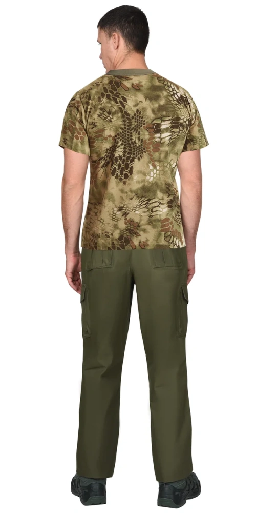 Футболка мужская КМФ Питон зелёный - купить по привлекательной цене в интернет-магазине СпецСнабУрал.