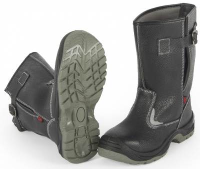 Сапоги рабочие Скорпион ПУ-ТПУ, чёрные - купить по привлекательной цене в интернет-магазине СпецСнабУрал.