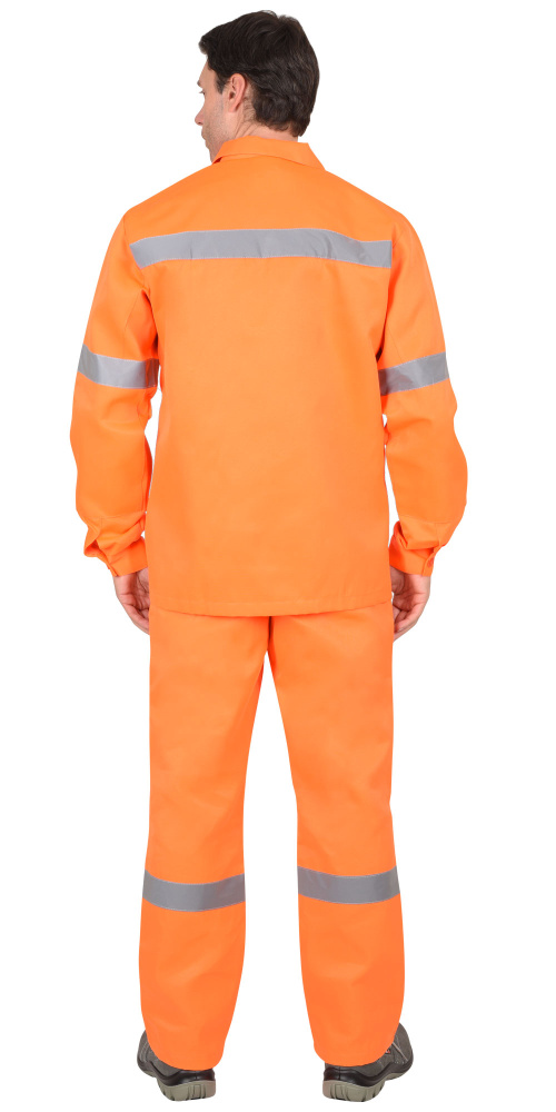 Костюм Сигнал летний: куртка, п/к оранжевый с СОП - купить по привлекательной цене в интернет-магазине СпецСнабУрал.