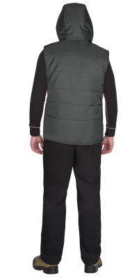 Жилет утеплённый Имидж, серый - купить по привлекательной цене в интернет-магазине СпецСнабУрал.