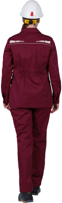 Костюм женский летний Оператор, бордовый - купить по привлекательной цене в интернет-магазине СпецСнабУрал.