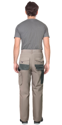 Брюки Оберон песочный с зеленым  - купить по привлекательной цене в интернет-магазине СпецСнабУрал.