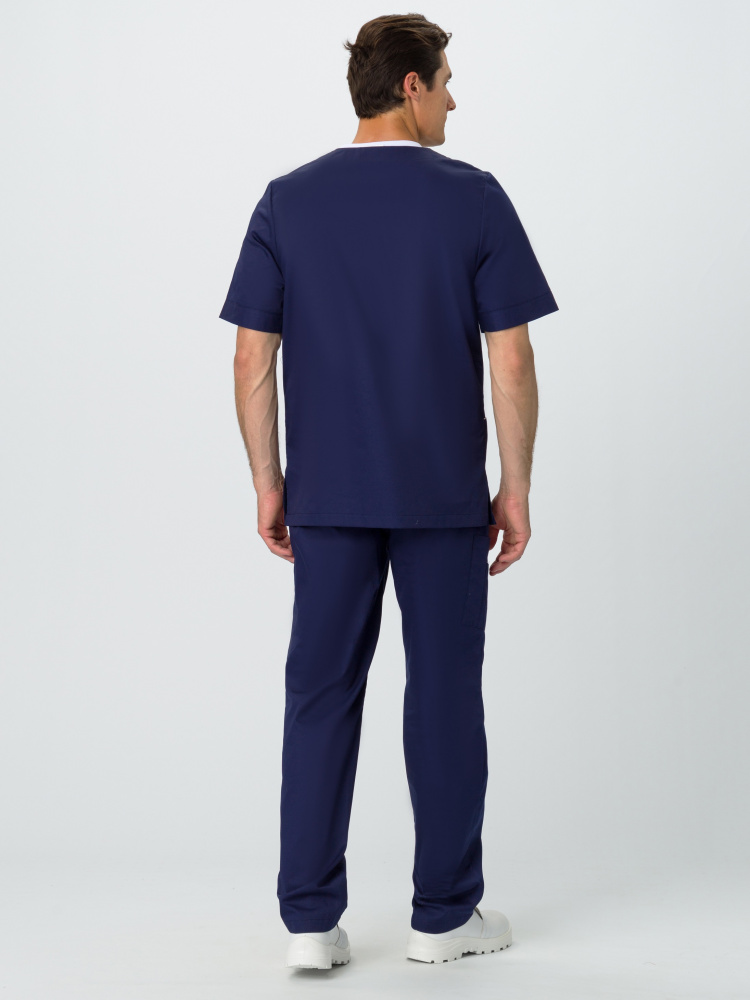 Костюм мужской Симпл-001 MedLine, синий - купить по привлекательной цене в интернет-магазине СпецСнабУрал.