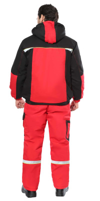 Костюм мужской зимний Стан, красный - купить по привлекательной цене в интернет-магазине СпецСнабУрал.