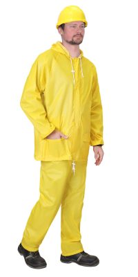 Костюм влагозащитный Стандарт (220 гр/м2) желтый - купить по привлекательной цене в интернет-магазине СпецСнабУрал.