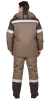 Костюм рабочий мужской зимний Родос, коричневый - купить по привлекательной цене в интернет-магазине СпецСнабУрал.
