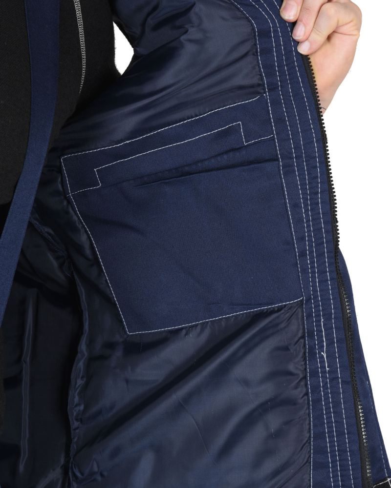 Жилет мужской утепленный Навигатор, темно-синий - купить по привлекательной цене в интернет-магазине СпецСнабУрал.